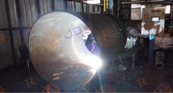 耐磨管道成品，堆焊耐磨管生產(chǎn)車間實景展示(圖2)