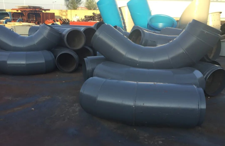 耐磨管道成品，堆焊耐磨管生產(chǎn)車間實景展示(圖4)