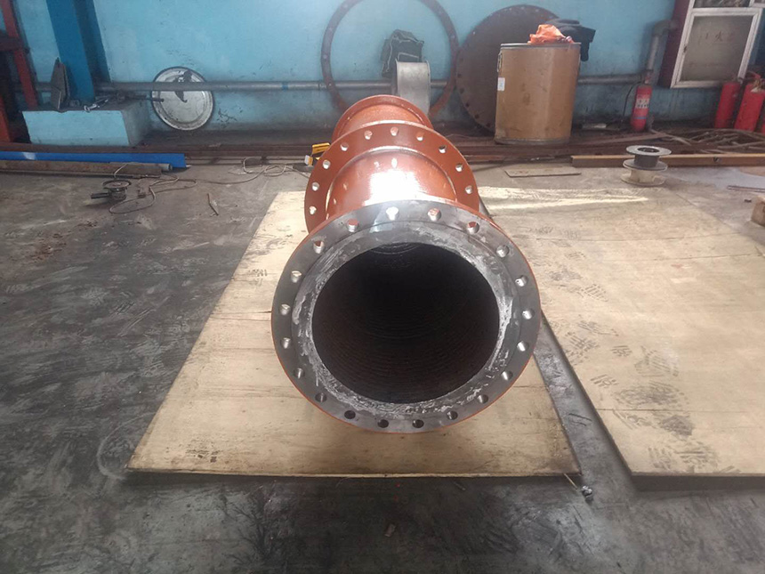 耐磨管道成品展示，工廠生產現場實景(圖5)